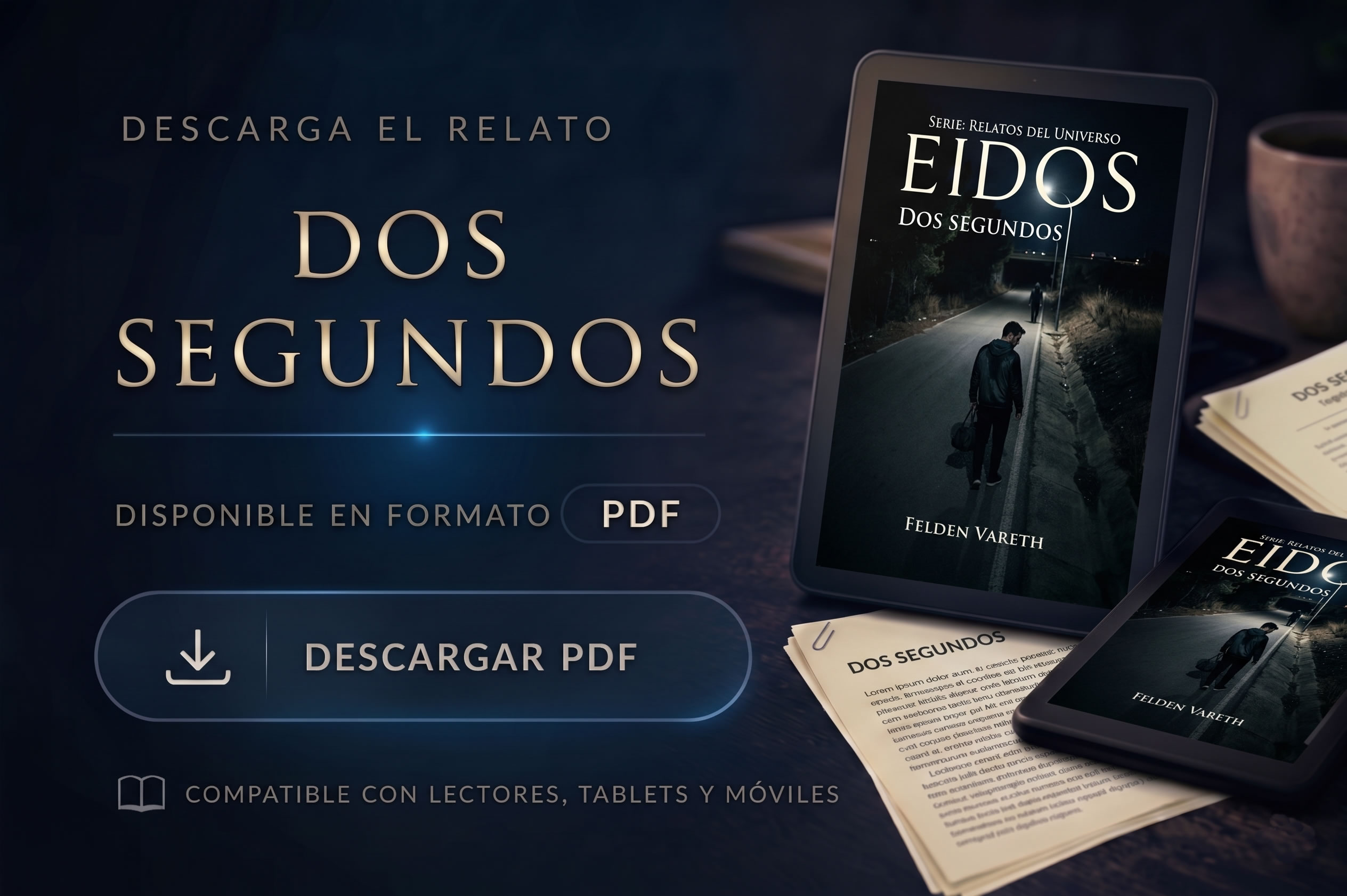 Descarga en PDF de Dos segundos próximamente disponible